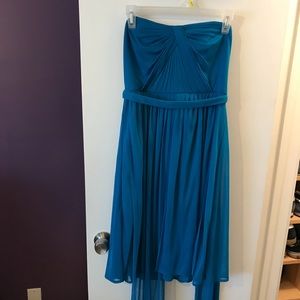 David’s bridal turquoise bridesmaid dress- size 6